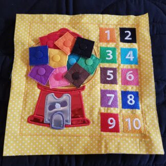 Gumball colour matching and counting page - ITHWL