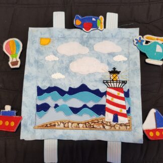 Daytime sea scene with lighthouse - ITHWL