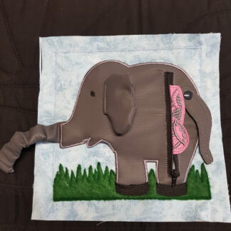 Feed the elephant zipper page - ITHWL