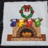 Christmas fireplace & stockings - ITHWL