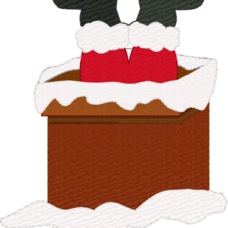 Santa in the chimney - ITHWL
