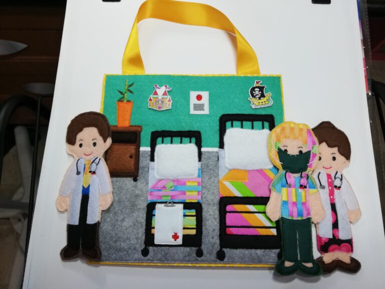 Hospital room busy bag - ITHWL