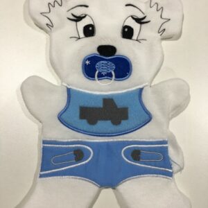 Fosta bear boy nappy 6x10- ITHWL