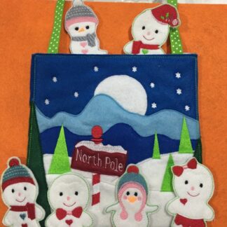 North Pole busy bag - ITHWL
