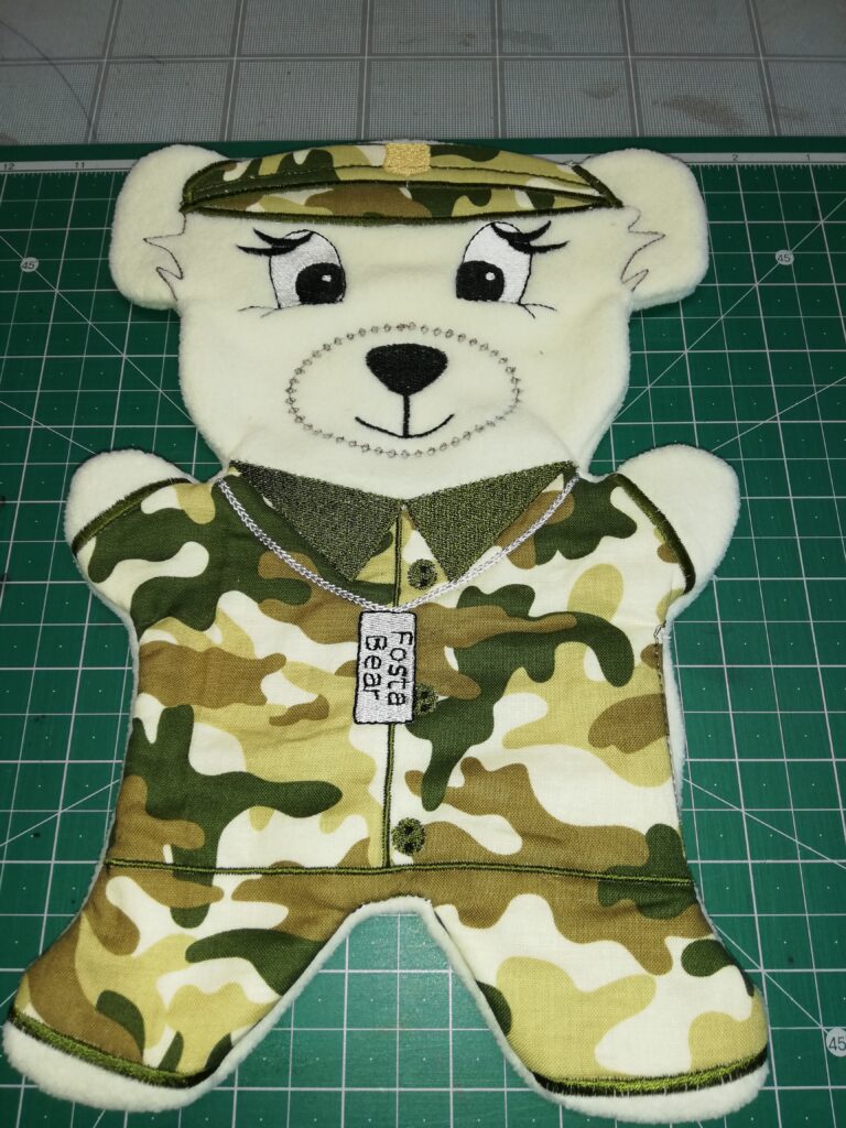 Fosta army bear - ITHWL