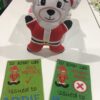 Santa bear & naughty Nice cards - ITHWL