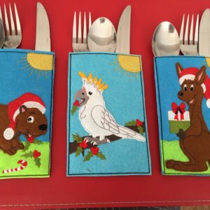 Cutlery holder Aussie set - ITHWL