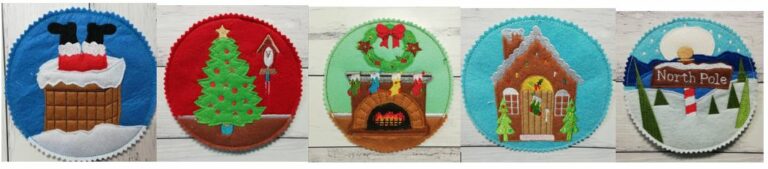Christmas coasters - ITHWL
