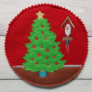 Christmas tree coaster - ITHWL