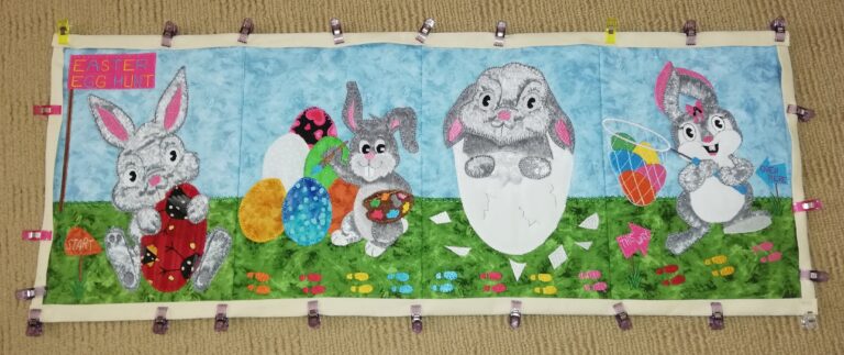 Easter bunny table runner - ITHWL