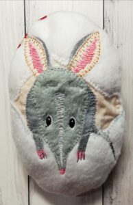 Easter bilby peekaboo - ITHWL