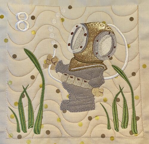 Deep sea diver 2 5x7 - ITHWL