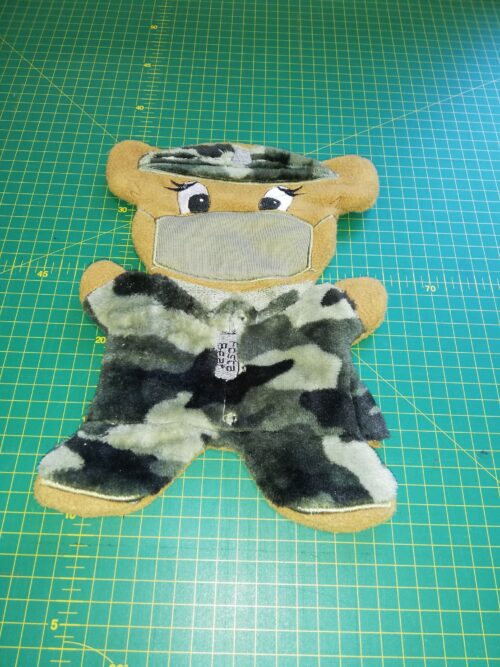 Fosta bear army mask 7.5x11 - ITHWL