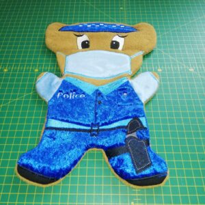 Fosta bear Policeman mask - ITHWL