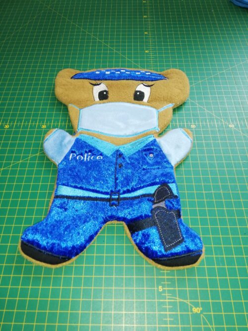 Fosta bear Policeman mask - ITHWL