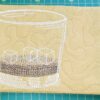 Whisky glass cup coaster - ITHWL