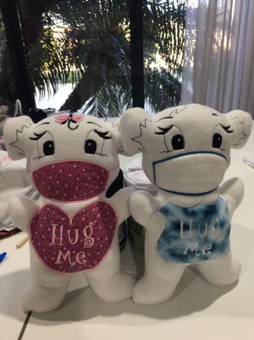 Fosta bear Girl & boy mask - ITHWL