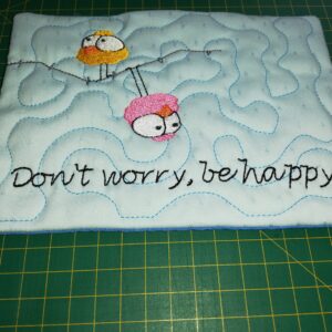 Don't worry cup coaster - ITHWL
