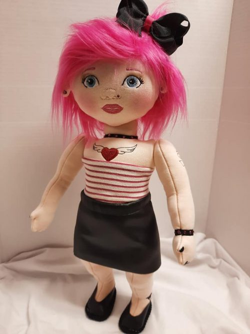 Ginger tattoo toddler doll - ITHWL