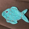 Fish stitched stuffie - ITHWL