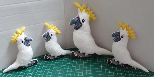 Cockatoo stuffie - ITHWL