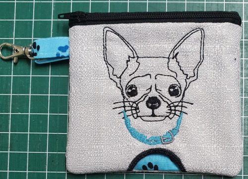 Chihuaua bottom opening poo bag - ITHWL