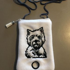 Westie phone poo bag - ITHWL