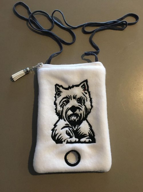 Westie phone poo bag - ITHWL
