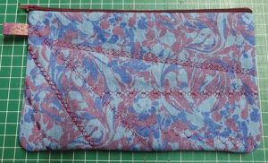 Coral crazy zipper pouch - ITHWL