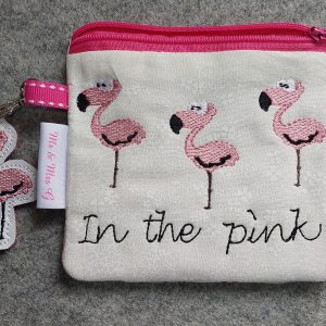 In the Pink zipper pouch - ITHWL