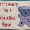 Koalafied Nurse cup coaster - ITHWL