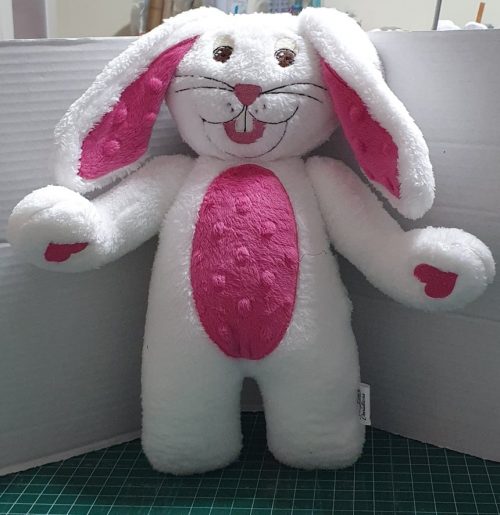 Easter bunny stuffie - ITHWL