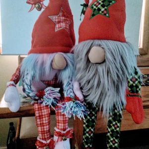 Boy and Girl gnome 7.5x11 - ITHWL