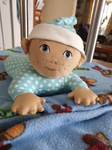 Mikey crawling doll - ITHWL