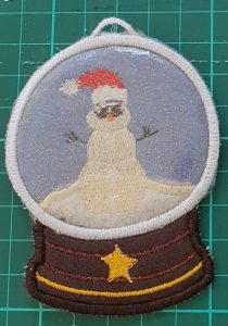 Sandman snowglobe 4x4 - ITHWL