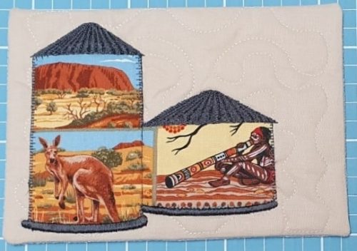 Aussie silo trail cup coaster - ITHWL
