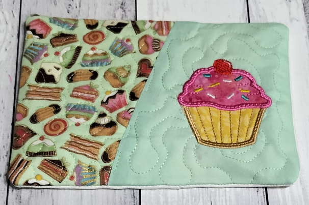 Split cupcake coaster ENVELOPE - ITHWL