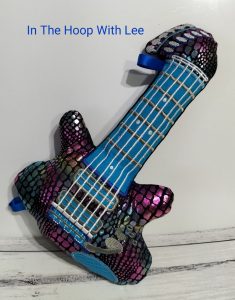 Electric guitar stuffie - ITHWL