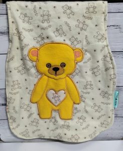 Little Bear heart applique - ITHWL