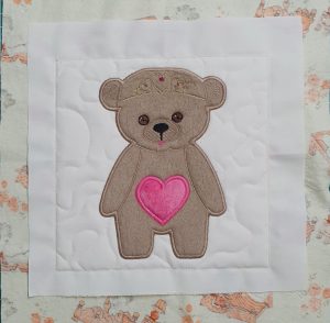 Little Bear crown applique - ITHWL