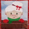 Peeker Mrs Claus coaster - ITHWL