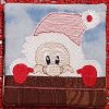 Santa peeker coaster - ITHWL