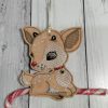 Deer candy cane holder - ITHWL