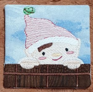 Elf peeker coaster - ITHWL