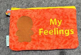 Feelings zipper pouch - ITHWL