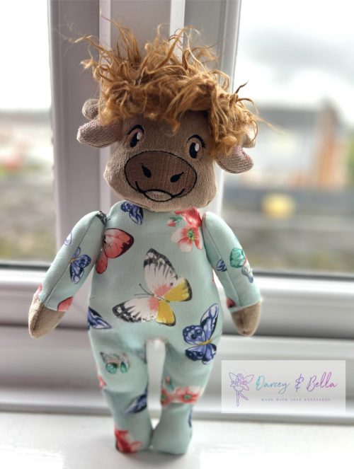 Highland cow baby head 6x10 - ITHWL