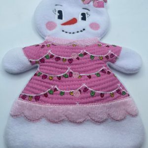 Snow girl bow - ITHWL