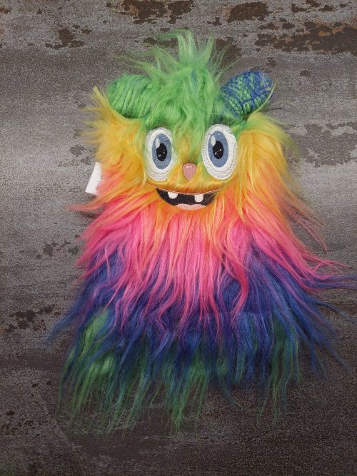 Blue monster hand puppet 6x10 - ITHWL
