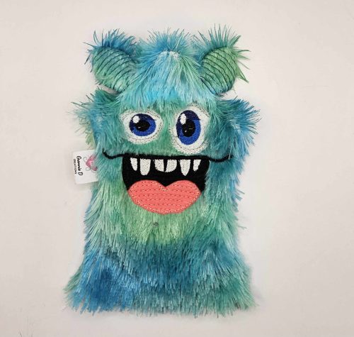 Mint monsters hand puppets 2 to a hoop 7.5x11 - ITHWL