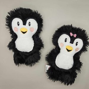 Penguin chubby 2 to a hoop 7.5x11 - ITHWL